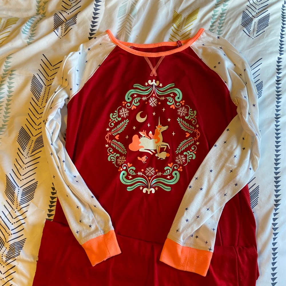 Girl’s pajama dress